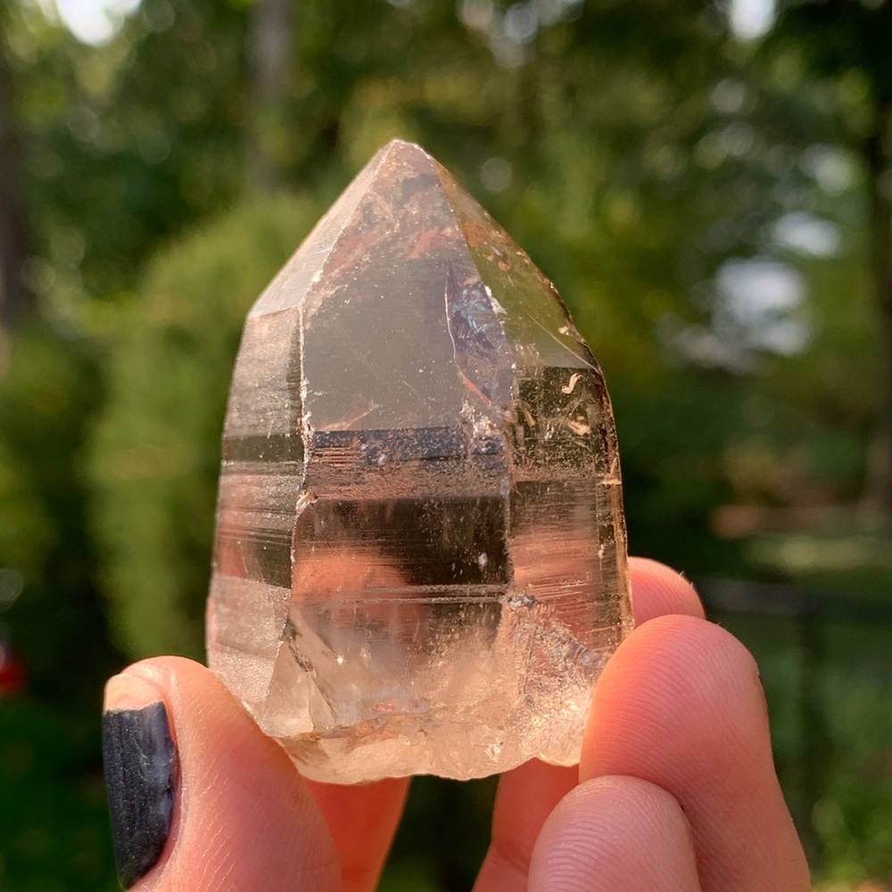 Himalayan Smoky Quartz Lemurian Crystal